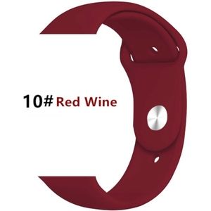 NEW REDWINE Silicone Band For Apple Watch